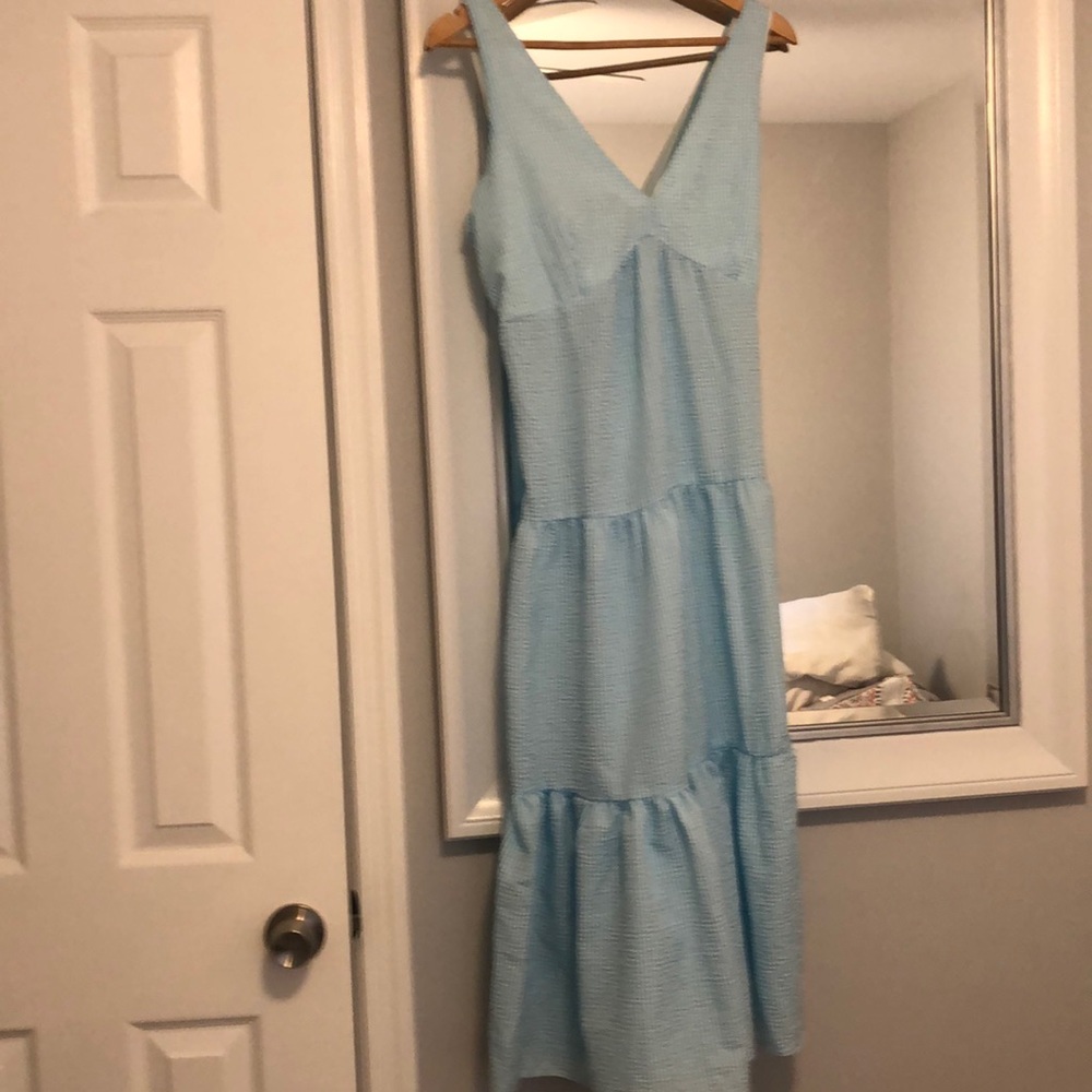 Mini Checkered Dress